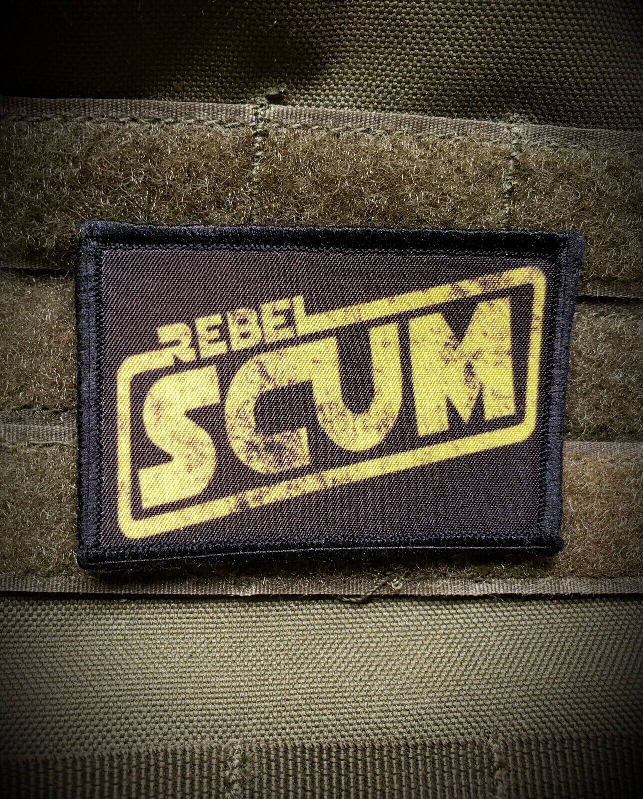 Rebel Scum Morale Patch Tactical ARMY Hook Military USA