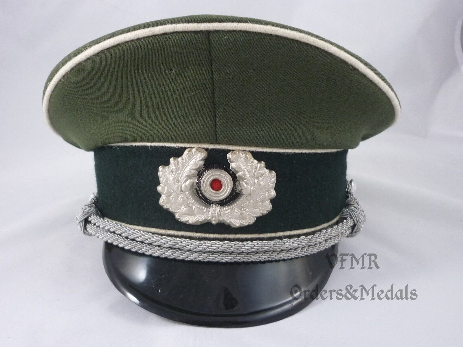 Peaked cap for officers of the Wehrmacht 2nd Infantry. World War
