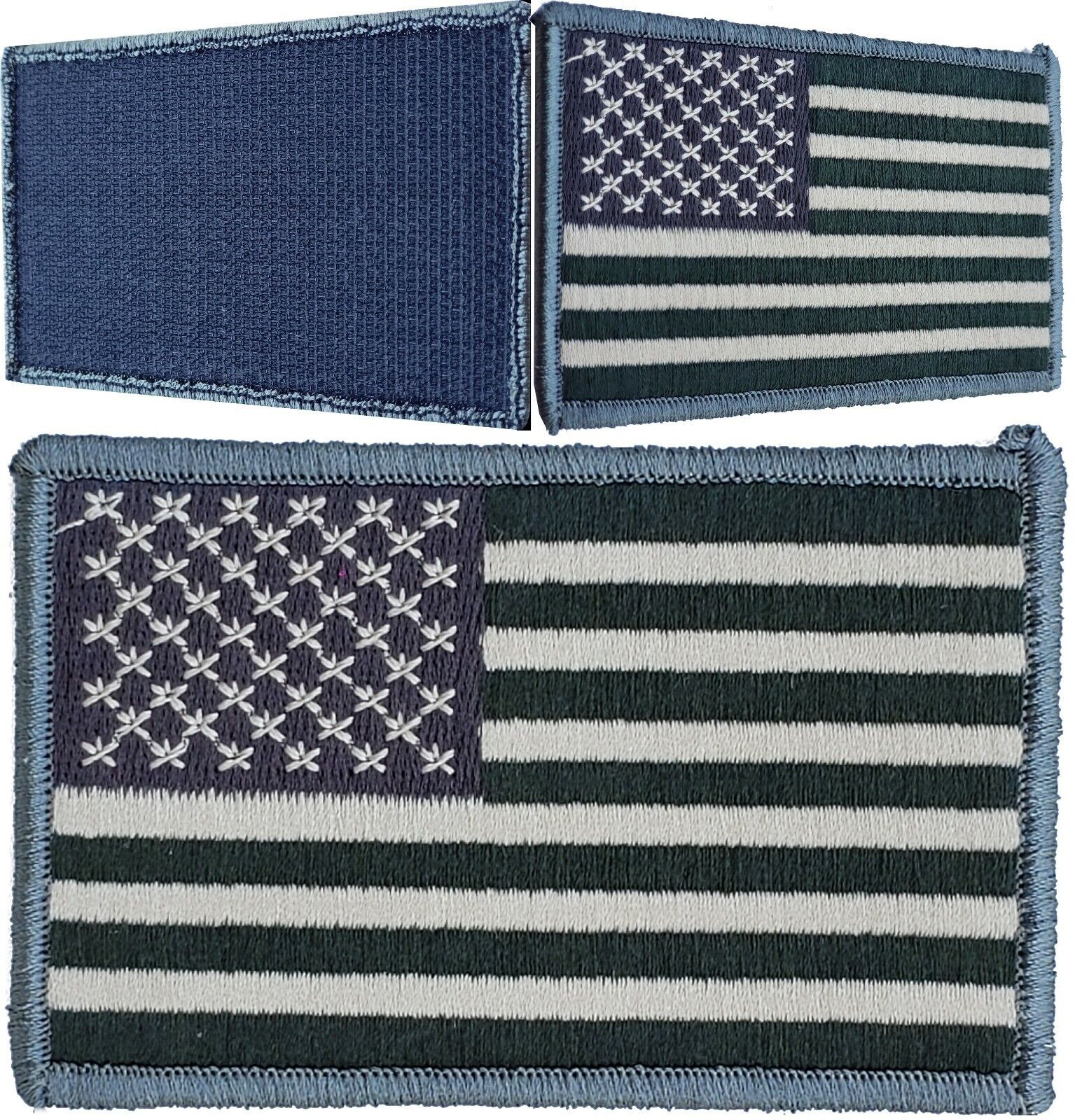 AMERICAN FLAG TACTICAL US ARMY MORALE MILITARY BADGE ACU LIGHT HOOK FASTEN PATCH