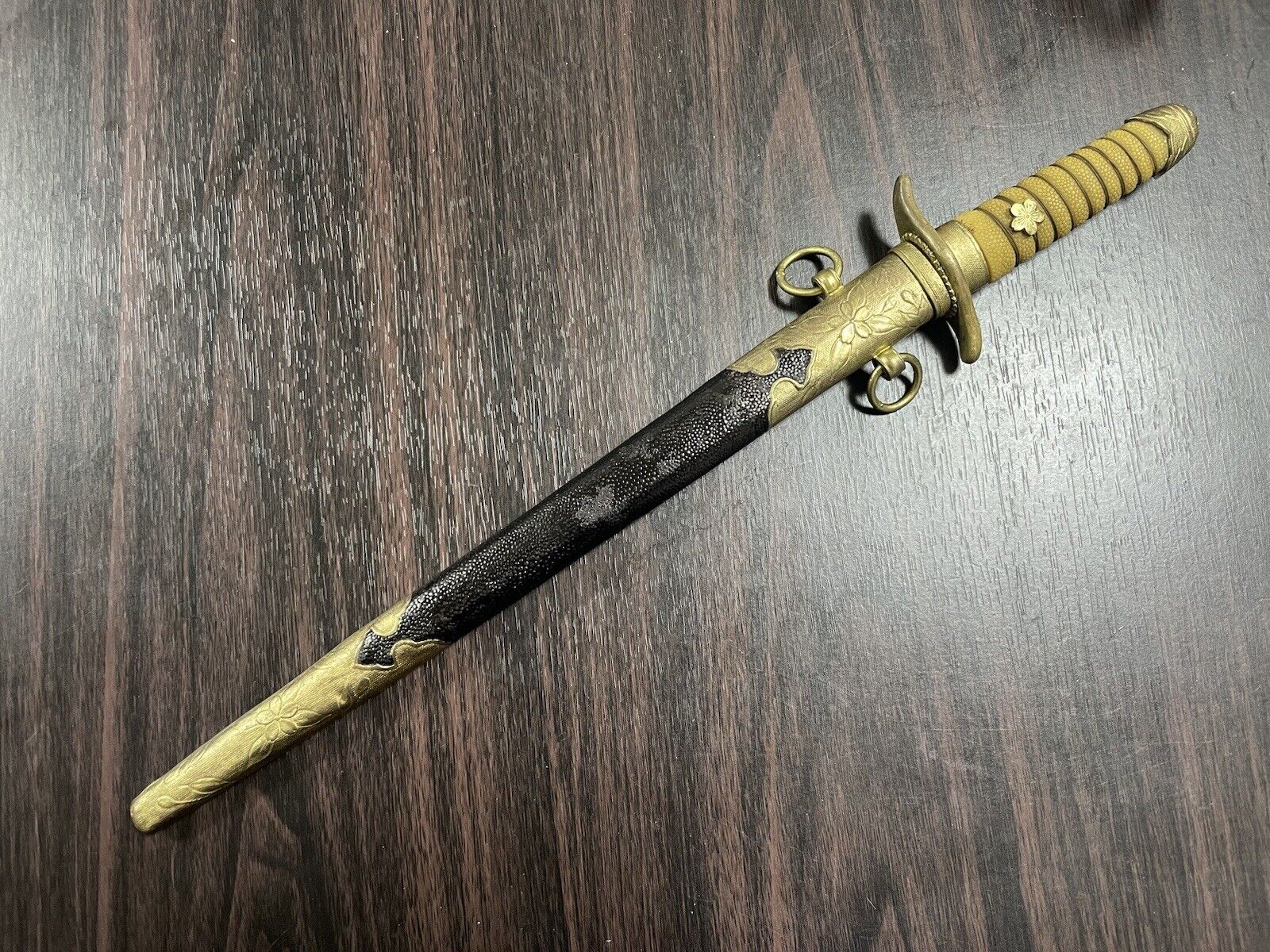 WWII japanese navy original sword dagger