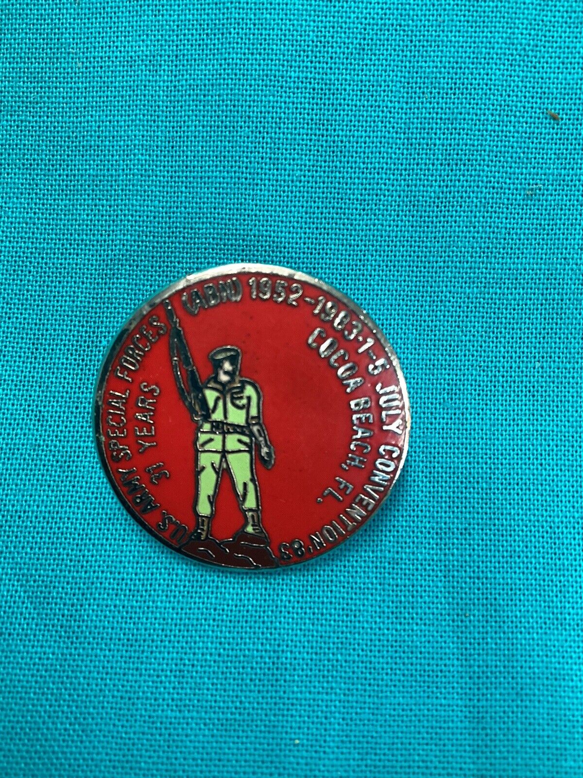 U.S. Army Special Forces ARN Pin 1952-1983 Convention Cocoa Beach FL Pin