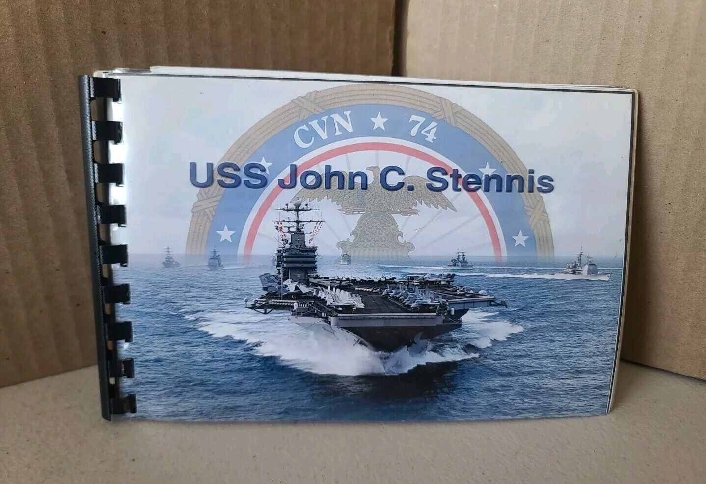 USS John C. Stennis (CVN 74) Rare Photo Book. US Navy. . 
