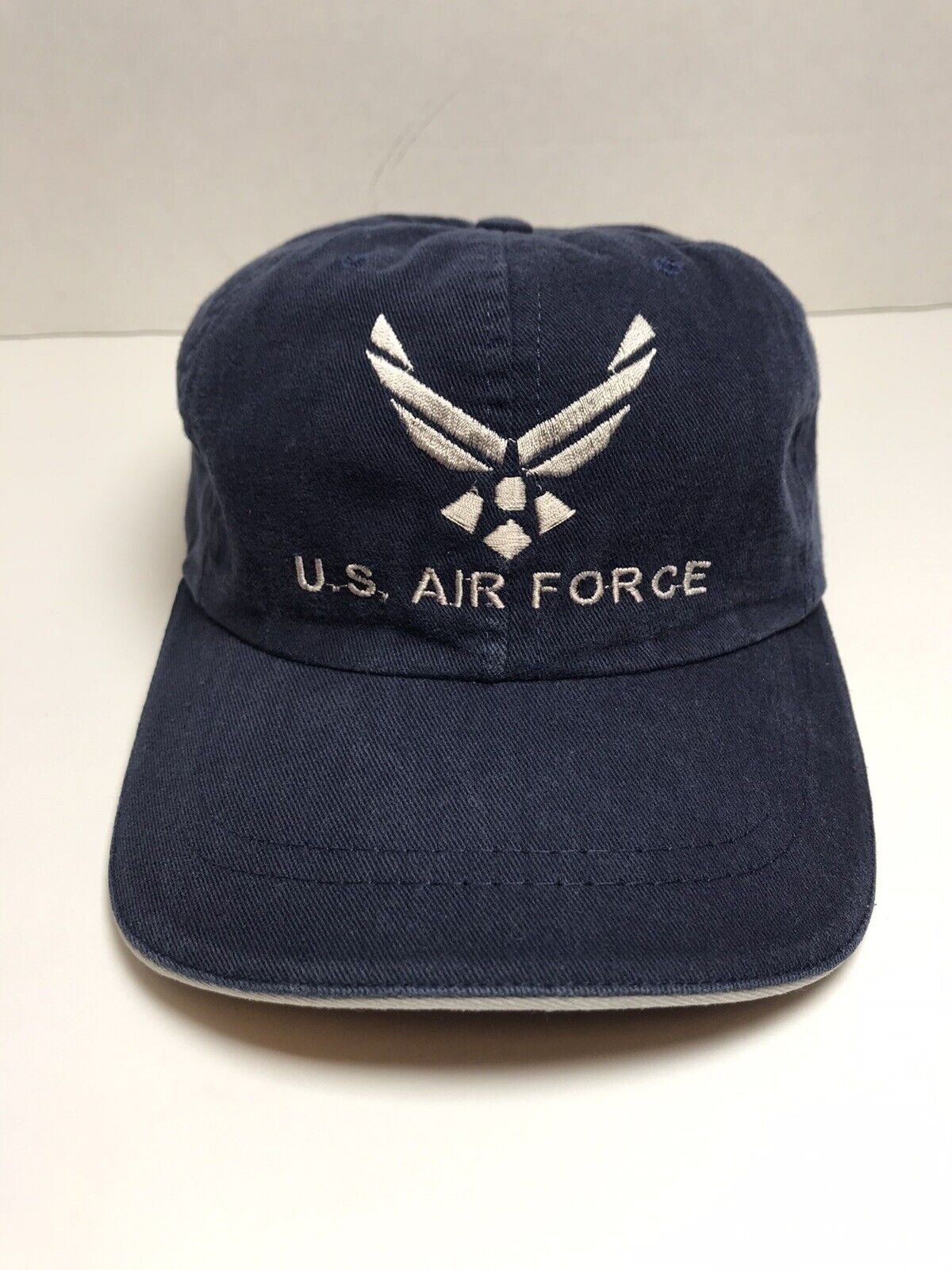 U.S. Air Force CAP Hat Adjustable Made in USA Blue Lightweight Clean