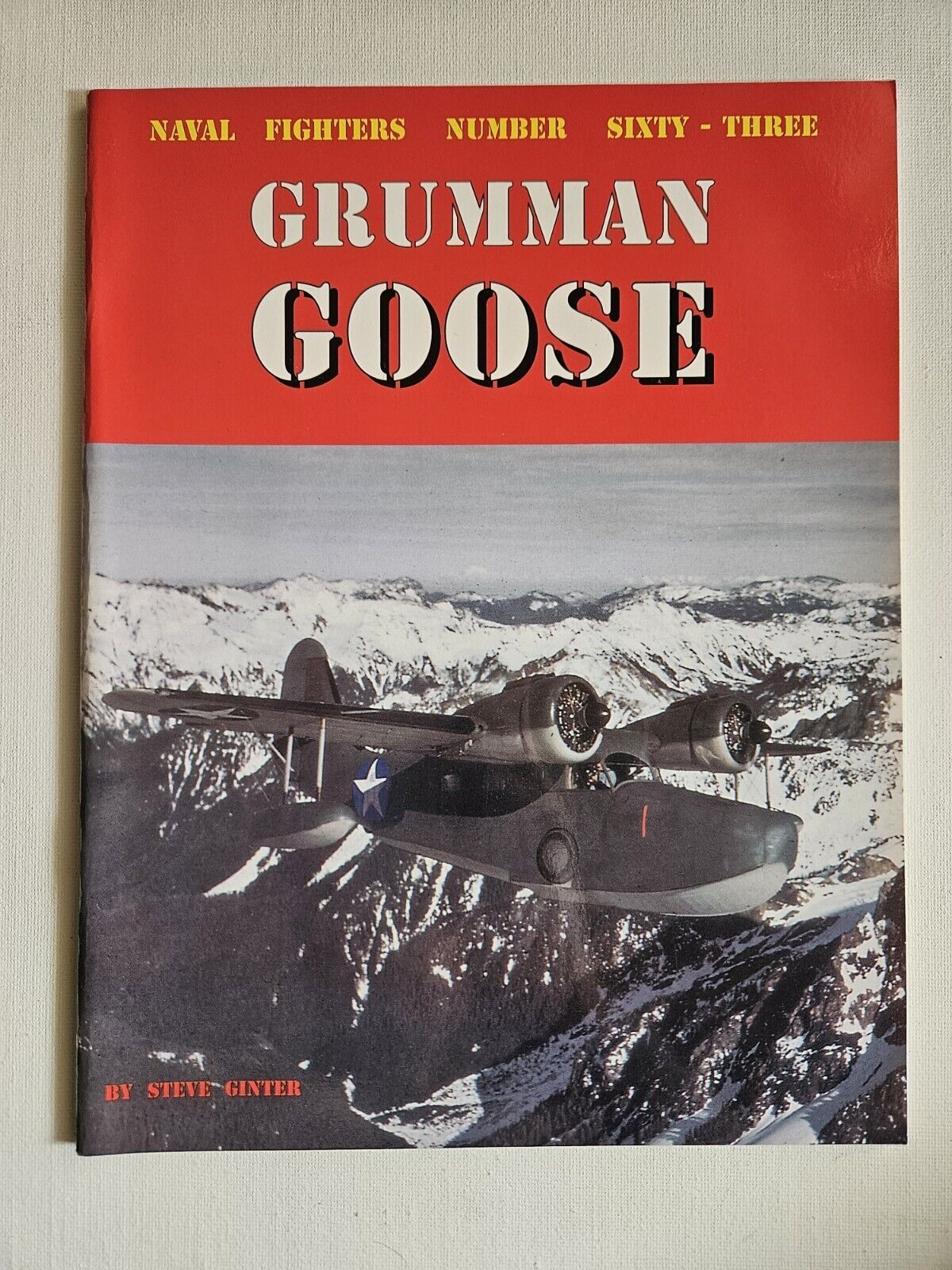 US USN USMC Grumman Goose Naval Fighter 63 SC Reference Book