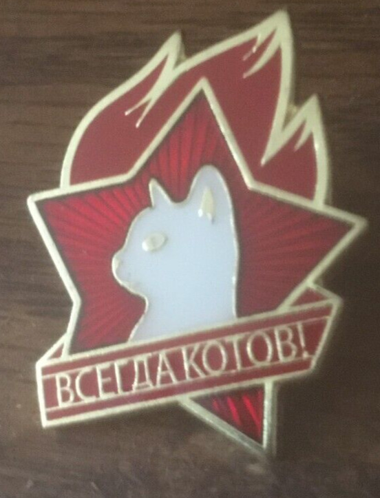 RUSSIAN  SOVIET CCCP    PIN BADGE  #12a