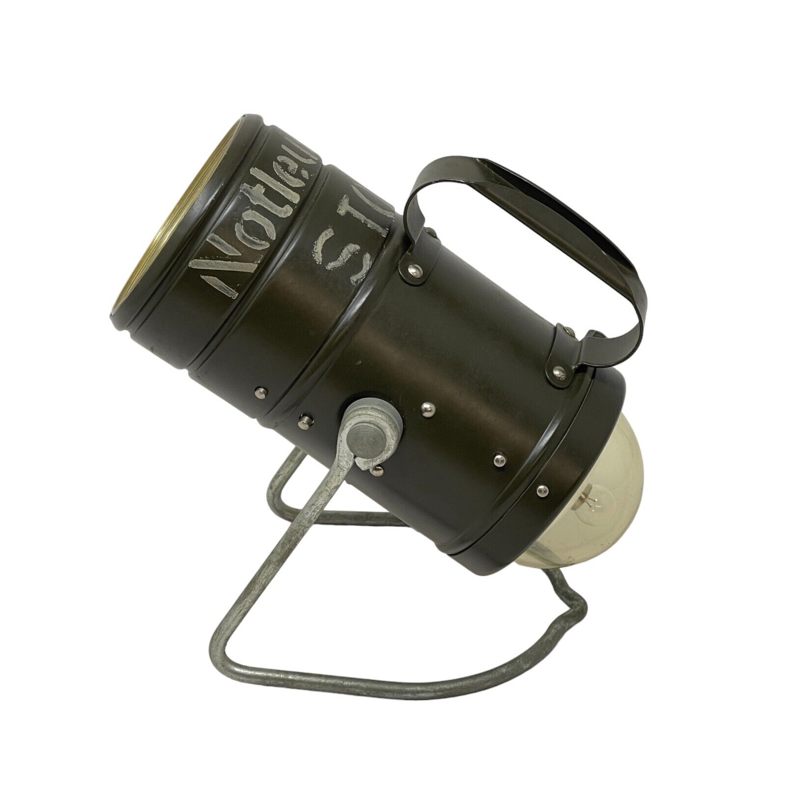 Vintage Varta Military Lamp Light With Spare Bulb 1964