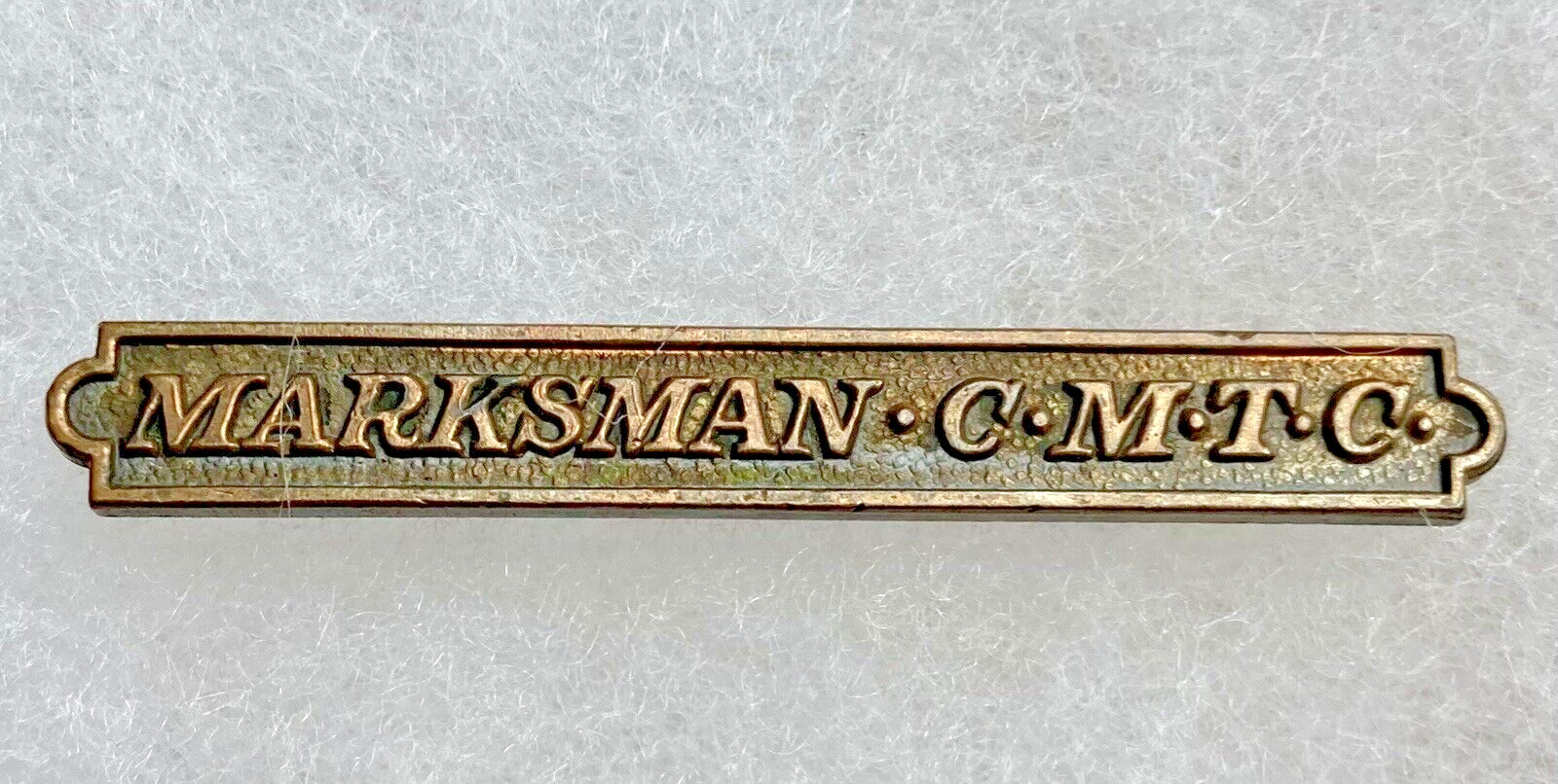 Civilian Military Training Corps (CMTC) Marksman's Badge (pb nhm)