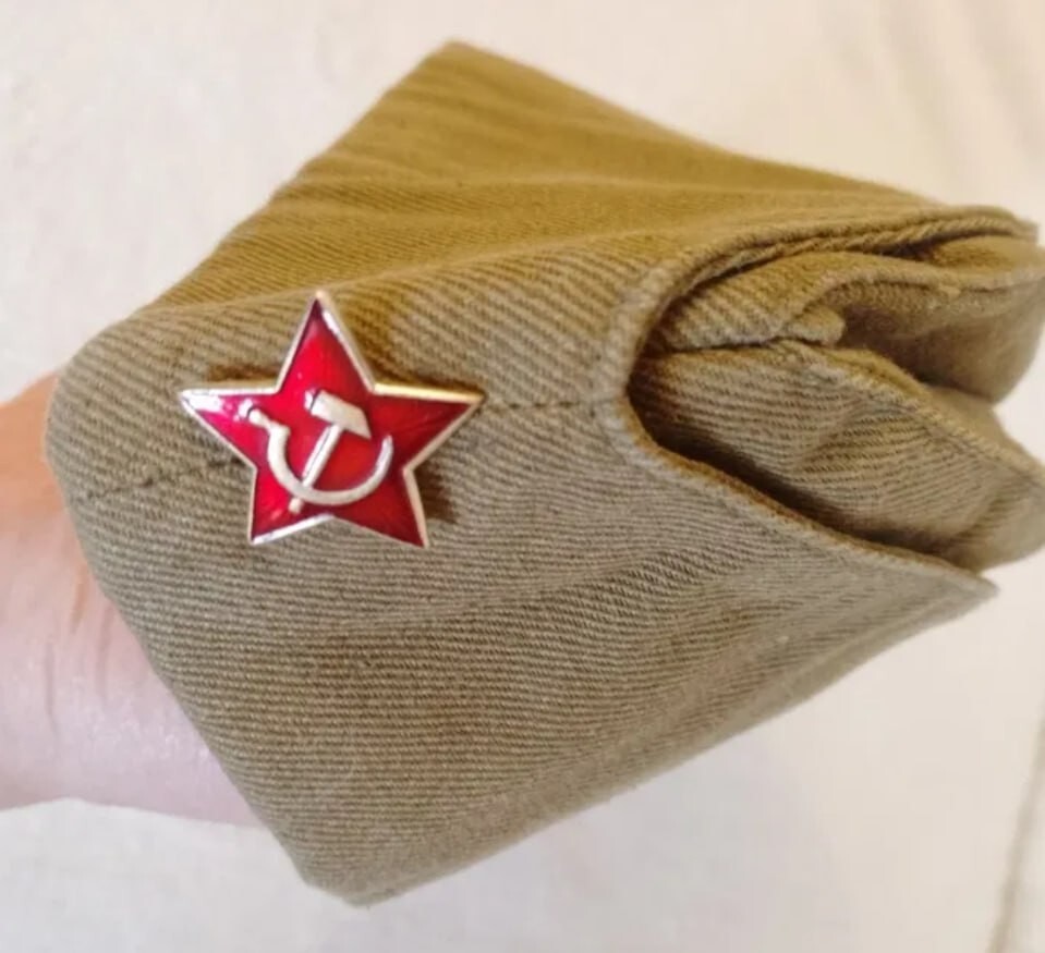 Uniform of an Soliders of Red Army of Russia and the USSR, cap size 57 original