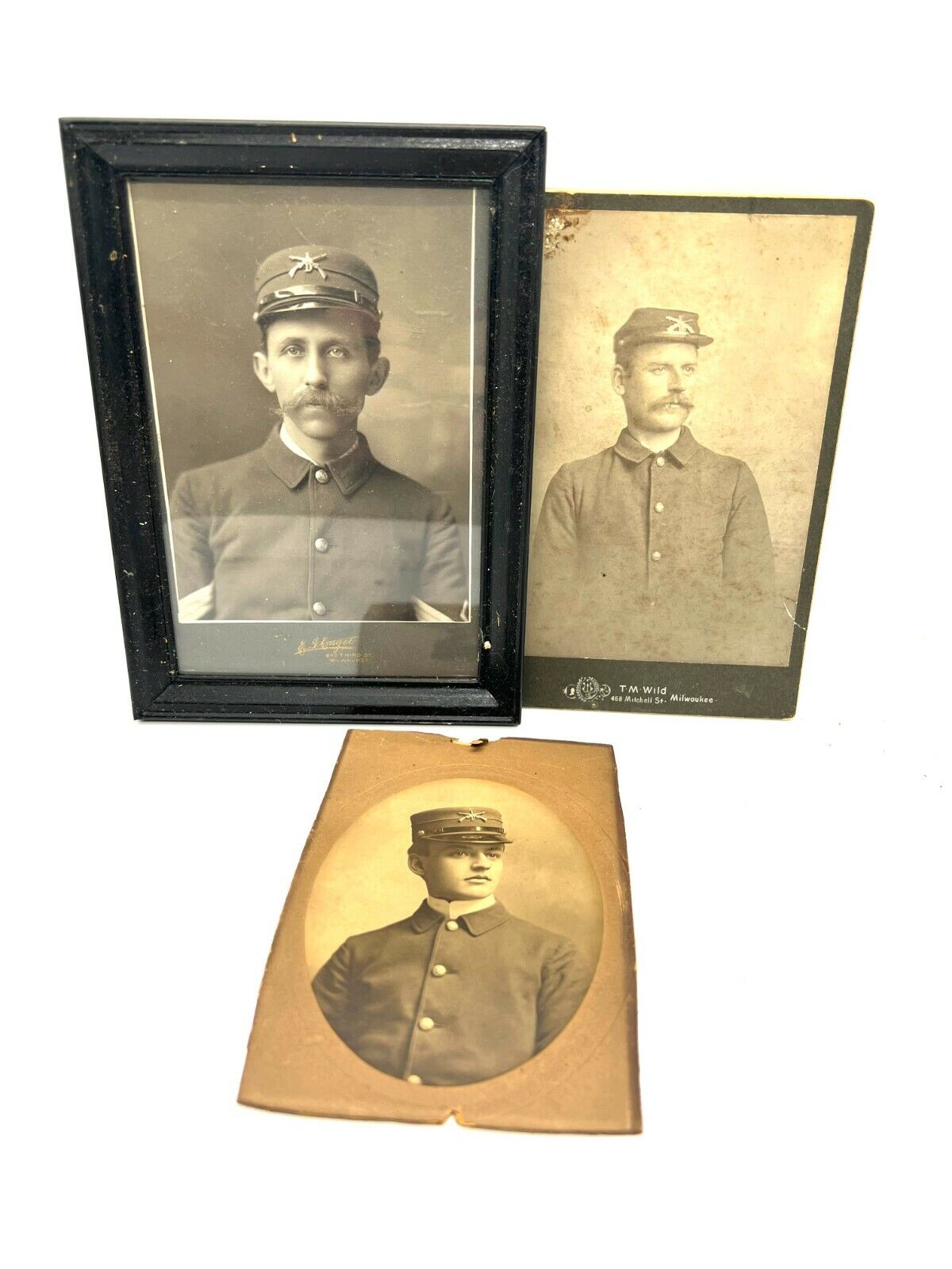 Antique Cabinet Cards: Civil War 1 Identified (Where our Civil War Rifles came)