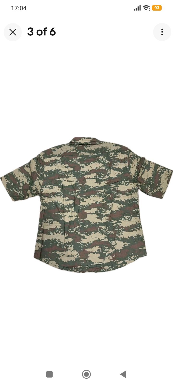 Turkish Army M 2008 Lizard Digital shirt  set XL camo 