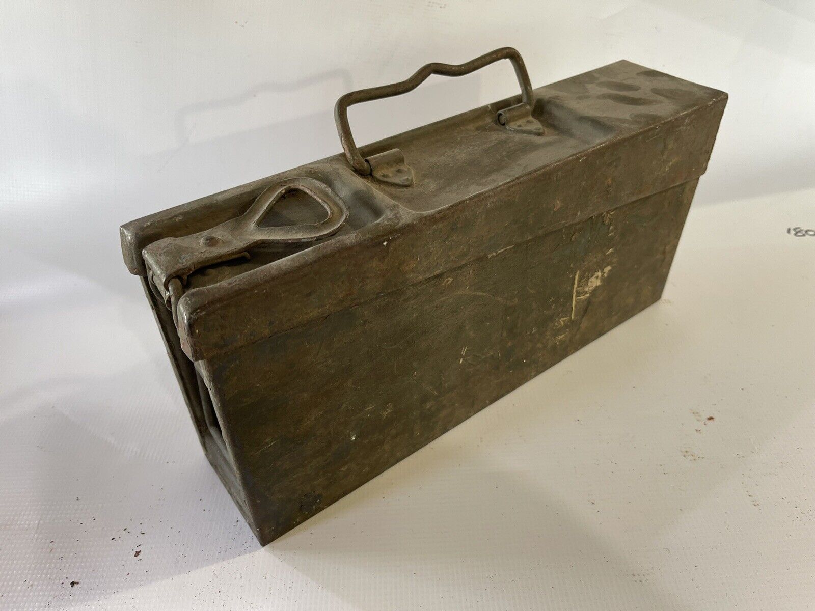 WW2 German Ammo Box / Can Steel