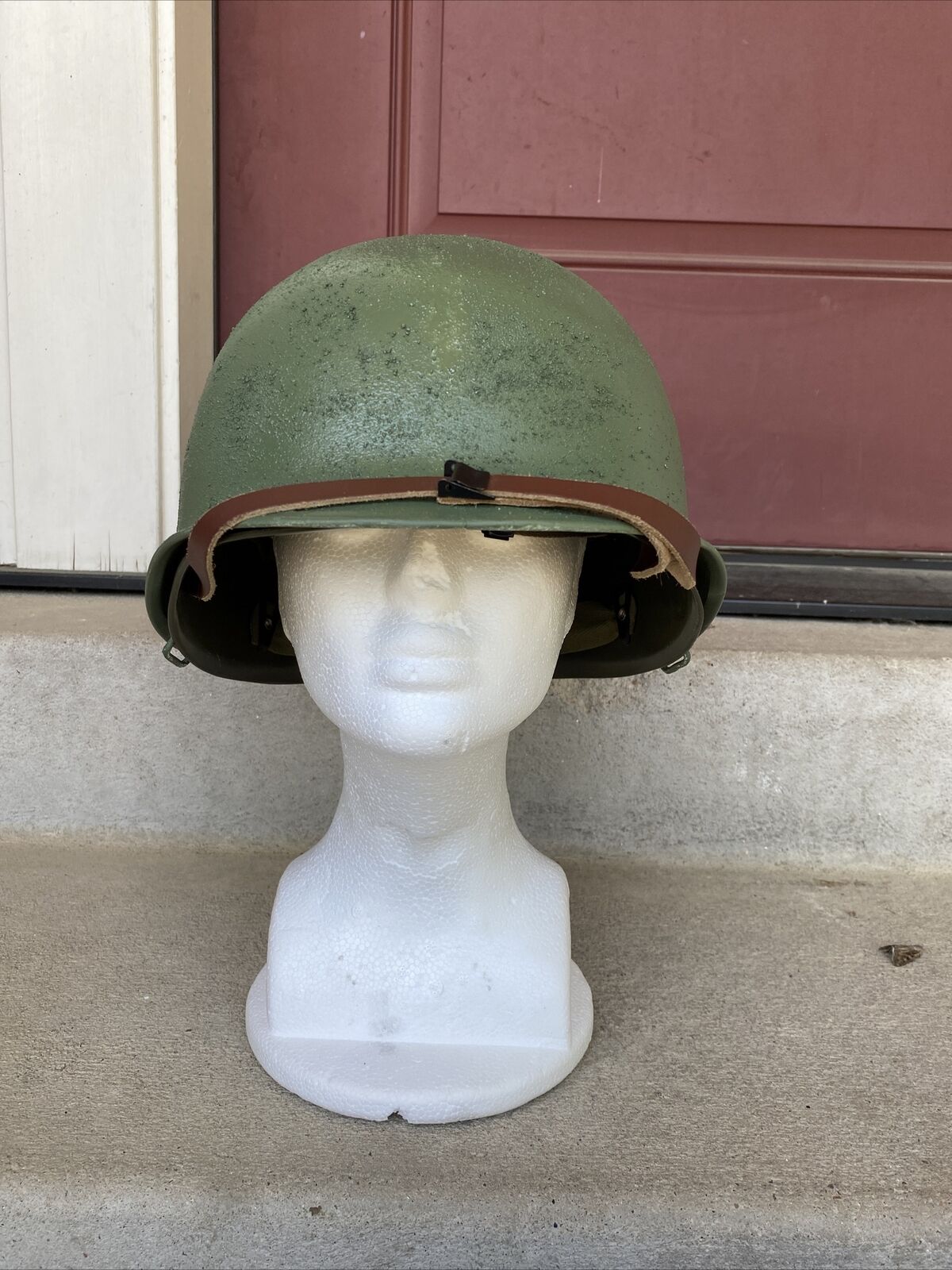 WWII M1 U.S helmet restored SHELL ONLY