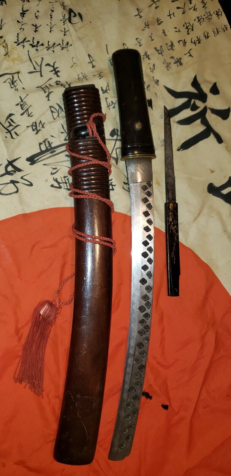 WWII Japanese  sword - ULTRA RARE Sakabatō 逆刃刀 reverse edge blade MUSEUM PIECE 
