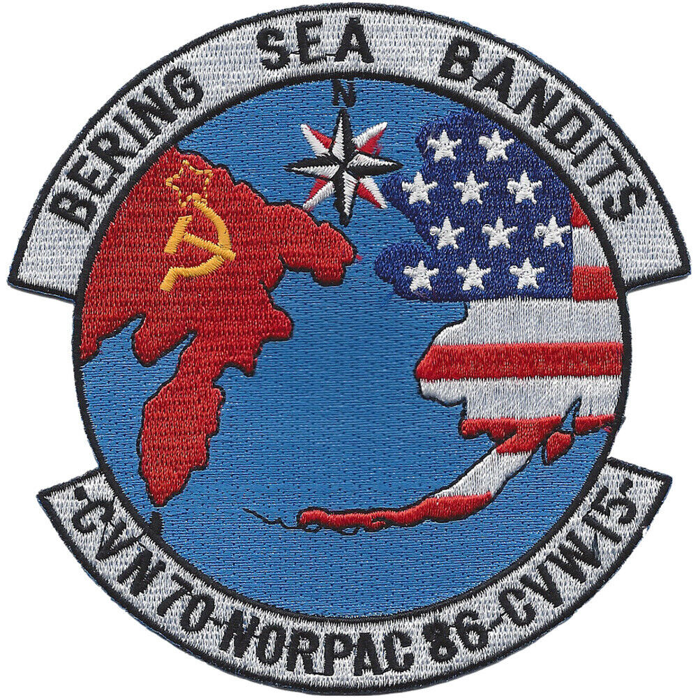 Bering Sea Bandits Patch CVN-70 & CVW-15