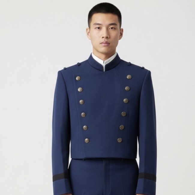 Air Force USAF Navy Blue Academy Cadet Tuxedo Parade Uniform Jacket Mens 38R