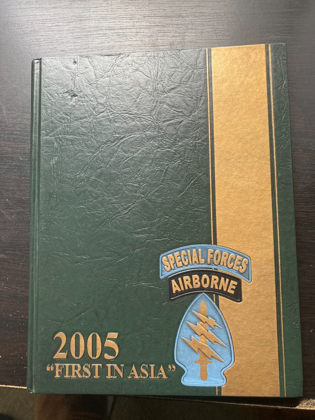 Original US Army 1st Special Forces Group 2005 Yearbook HB - First In Asia
