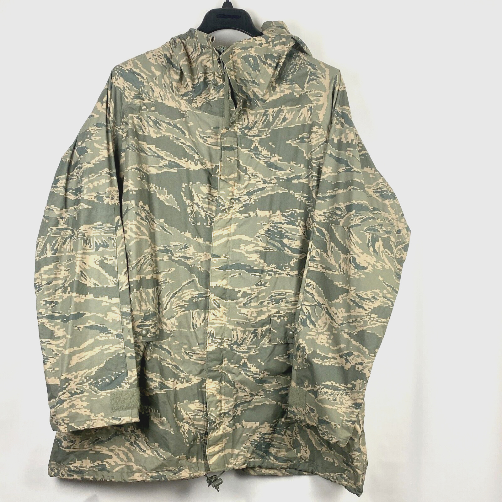 Military Orc Improved Rainsuit Parka Jacket Tiger Stripe Camo ABU Army Large US