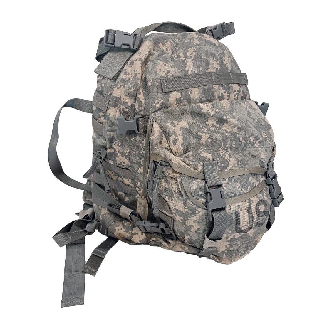 US ARMY USGI ACU Molle II 3 Day Assault Pack Backpack w/ Stiffener EXC