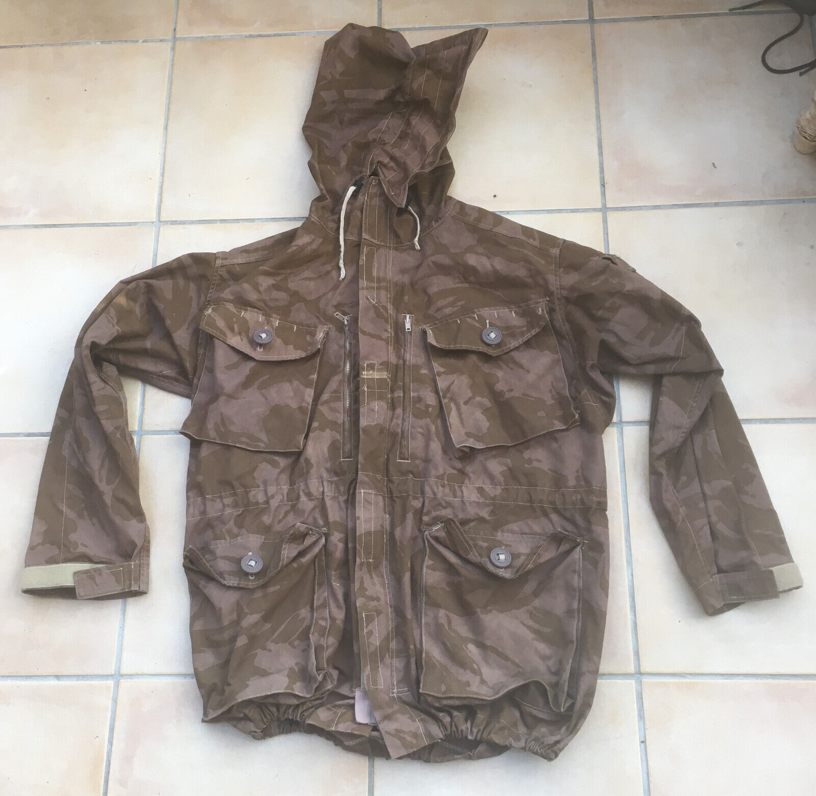 British Army dyed windproof combat jacket