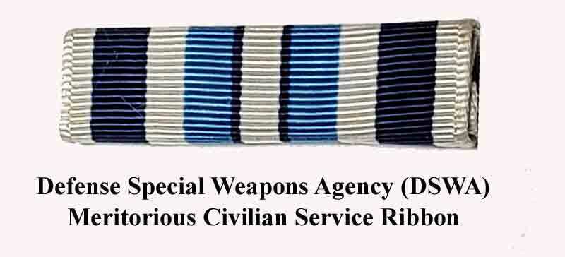 G10B-Defense Special Weapons Agency (DSWA) Meritorious Civilian Service Ribbon