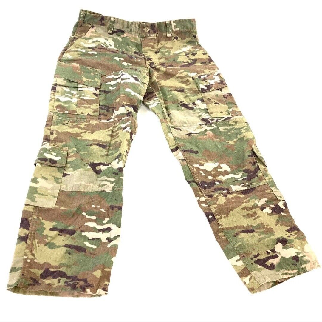 US Army FRACU Pants OCP USGI Flame Resistant Trousers Scorpion LARGE LONG