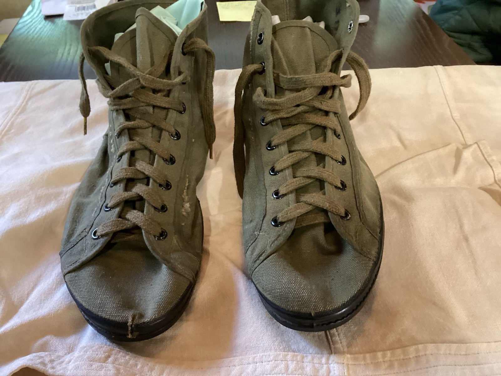 Rare WWII US PT Sneakers ID’d Size 9 Original Vintage USN? 
