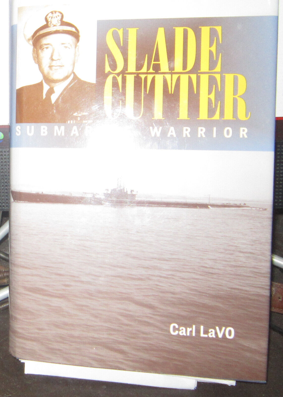 Book about WWII submarine hero Slade Cutter - inscribed+ original Cutter letters