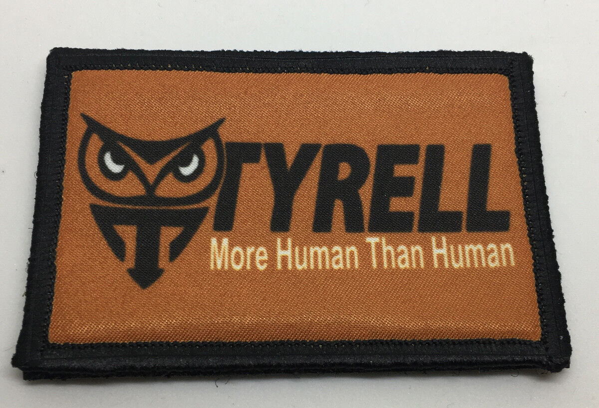Blade Runner Tyrell Morale Patch Tactical Military Army Badge Hook Flag USA