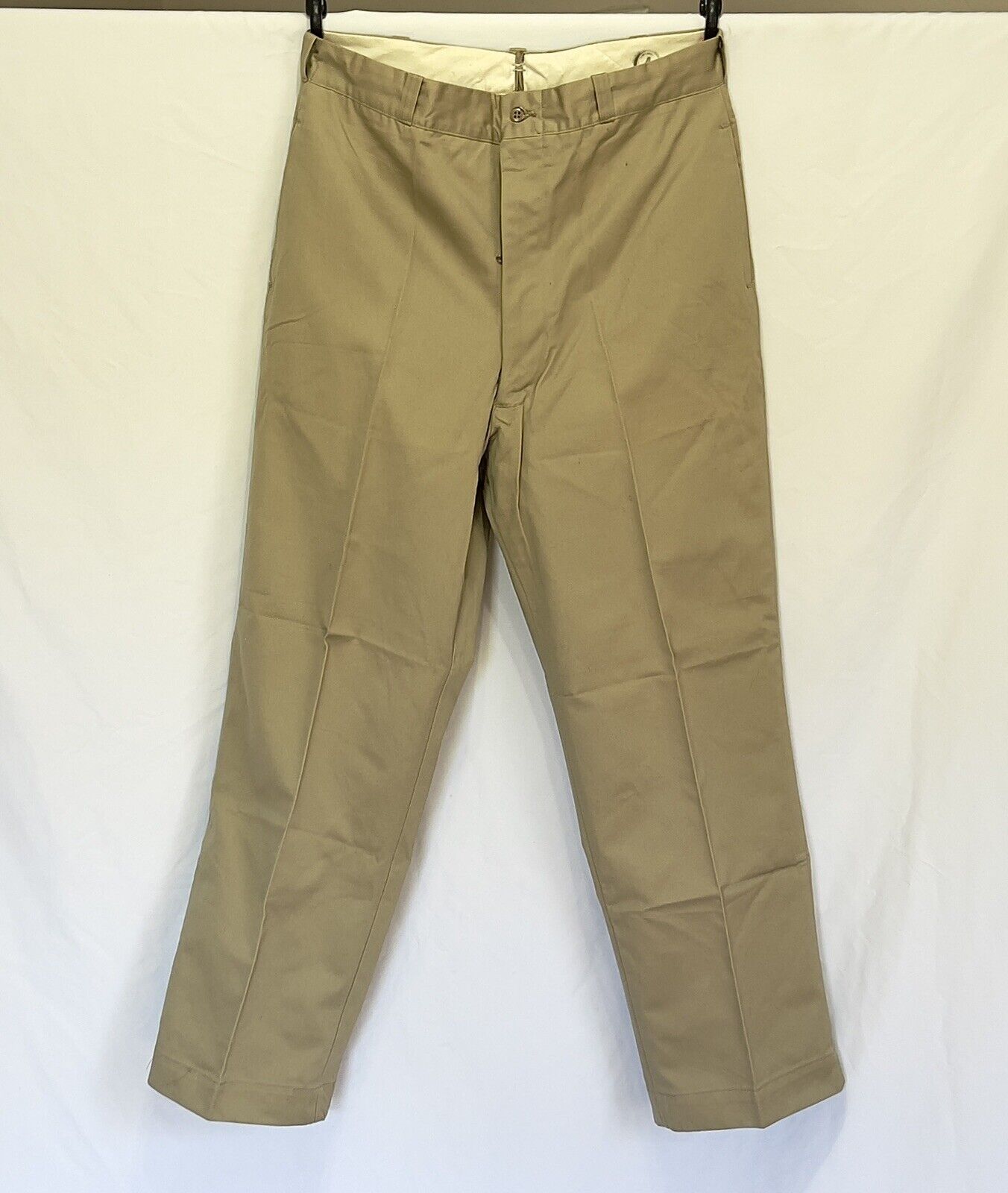 Vintage Vietnam War U.S. Army Military Khaki Slacks Pants