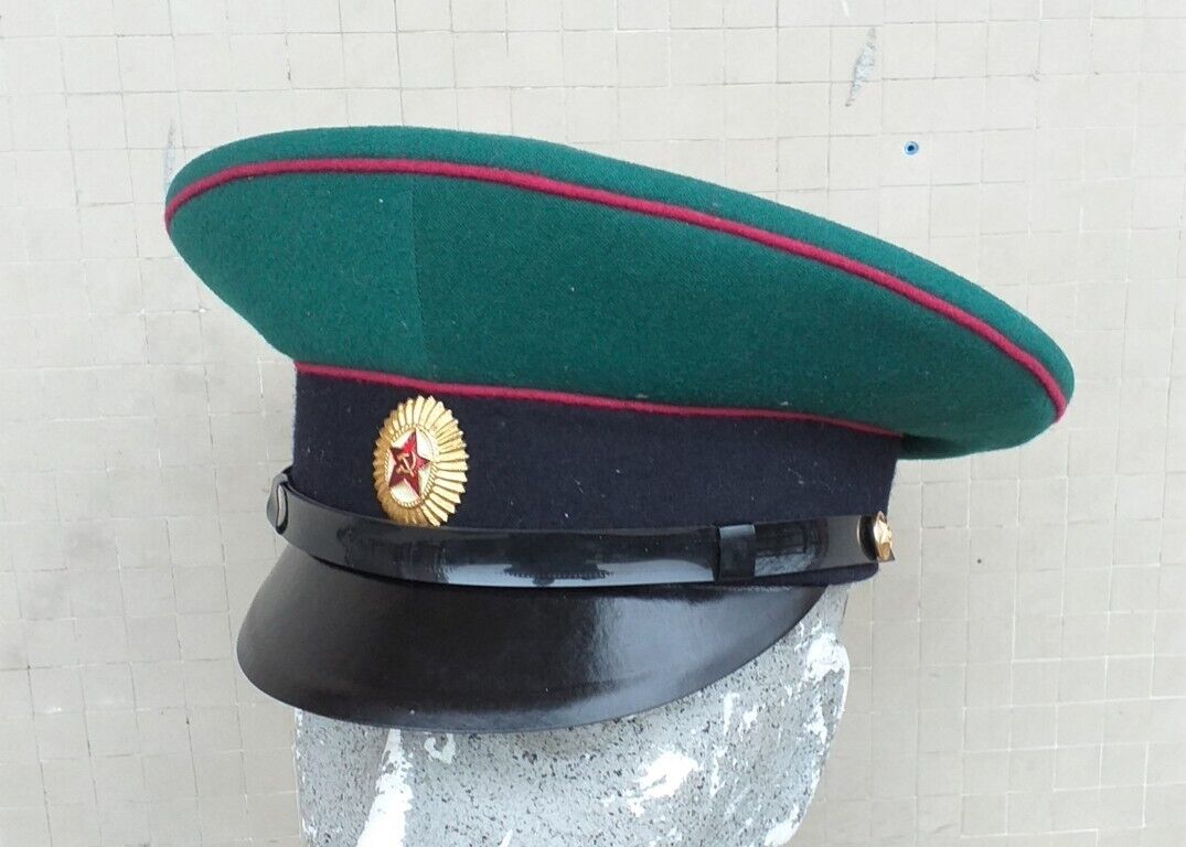 Vintage original Soviet Era Border Troops visor cap complete