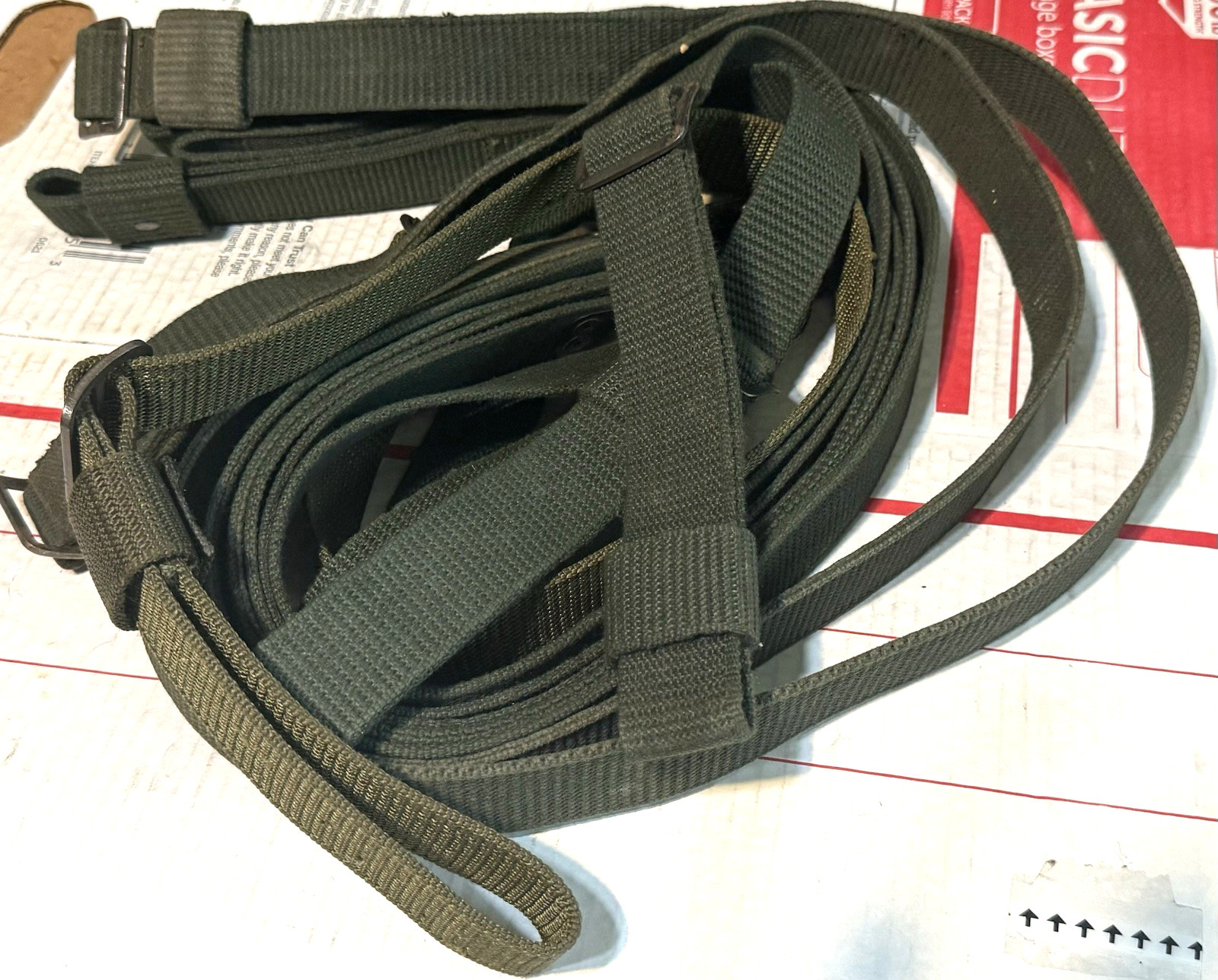 COLD WAR ERA SOVIET SOVIET RUSSIAN RIFLE SLING  SHOULDER STRAP   VERY NICE
