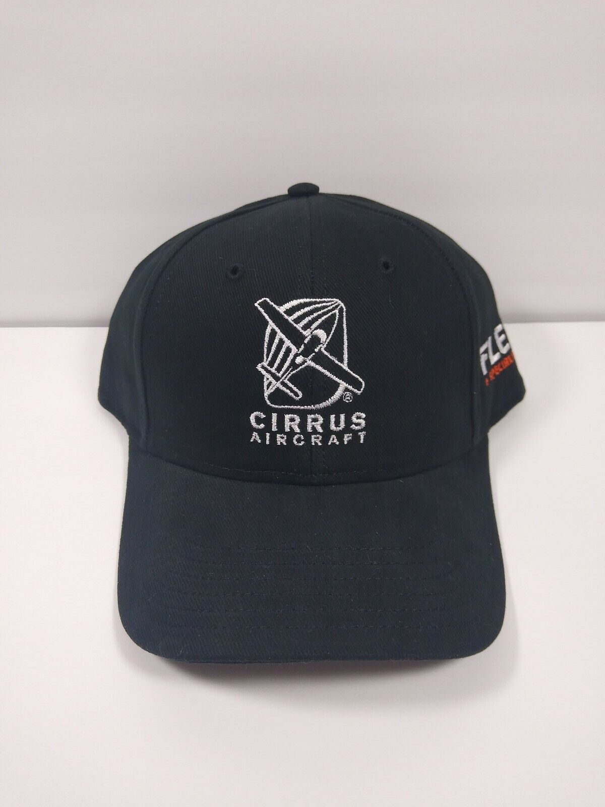 Cirrus Aircraft Black Ball Cap Hat Adjustable