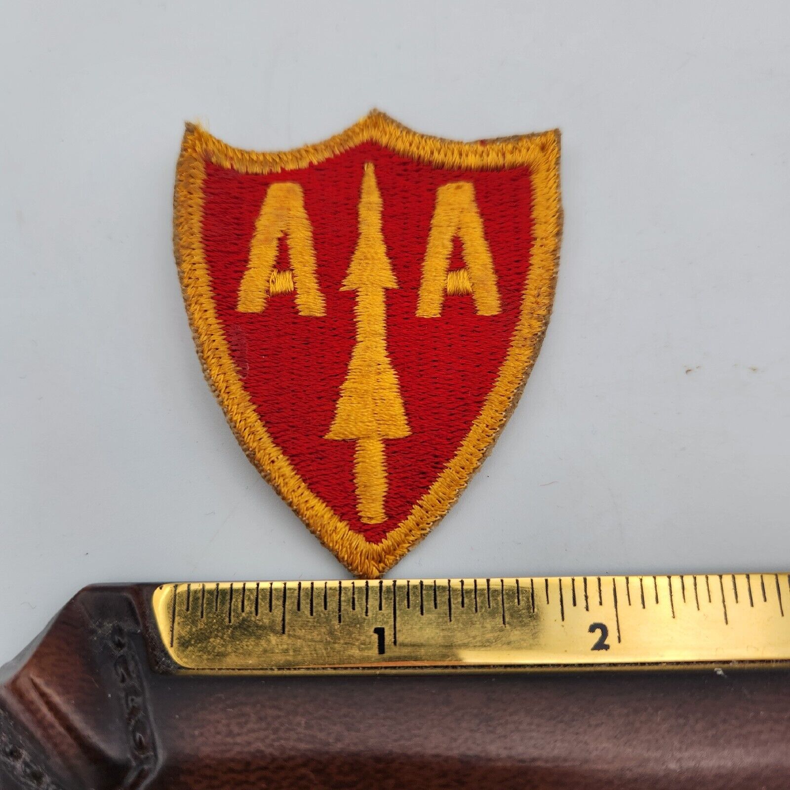 Vintage Military Patch - Assistance US AA CMD Anti-Aircraft Missile