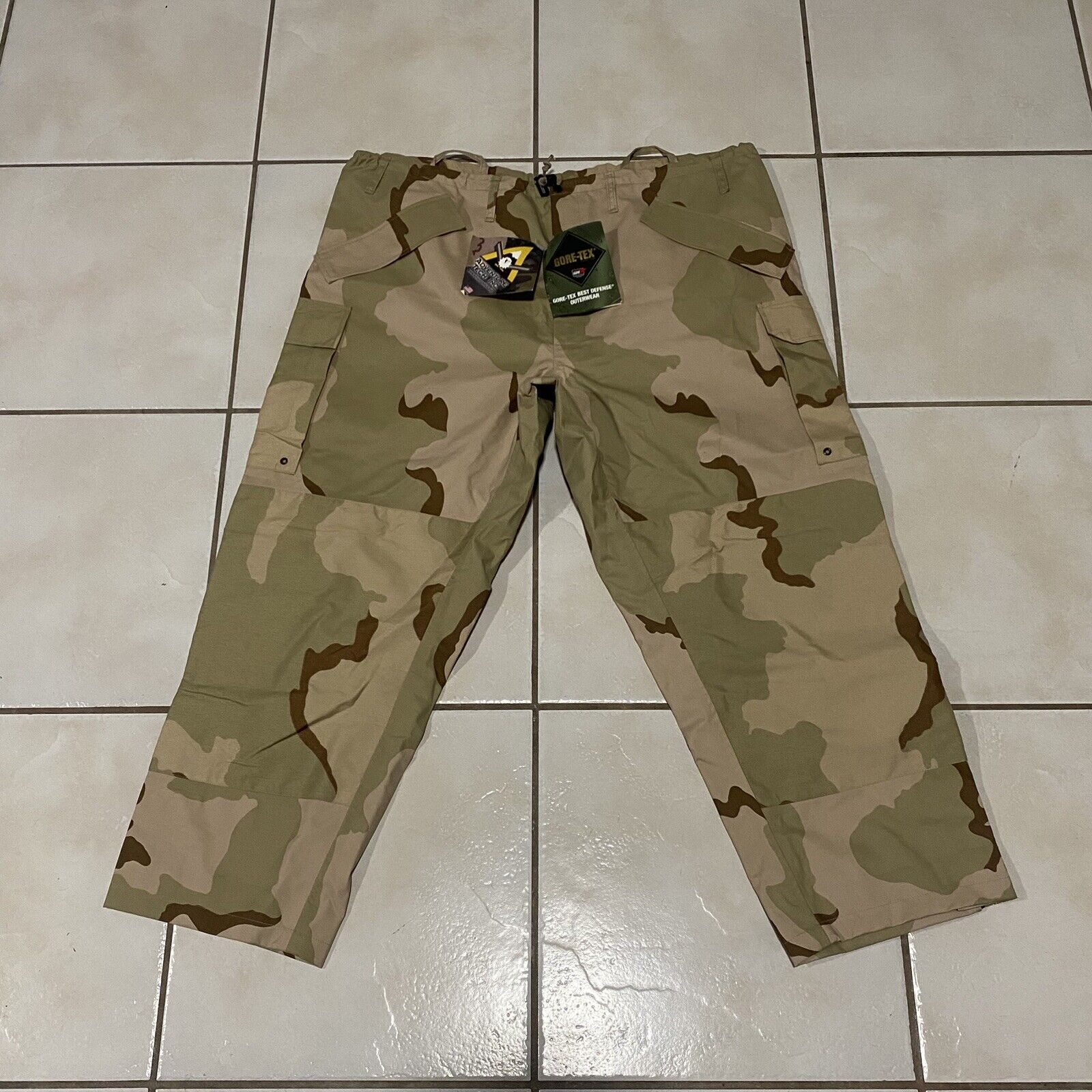 DCU Cold Weather Pants XXL Regular Goretex Desert Camo ECWCS Military Pants