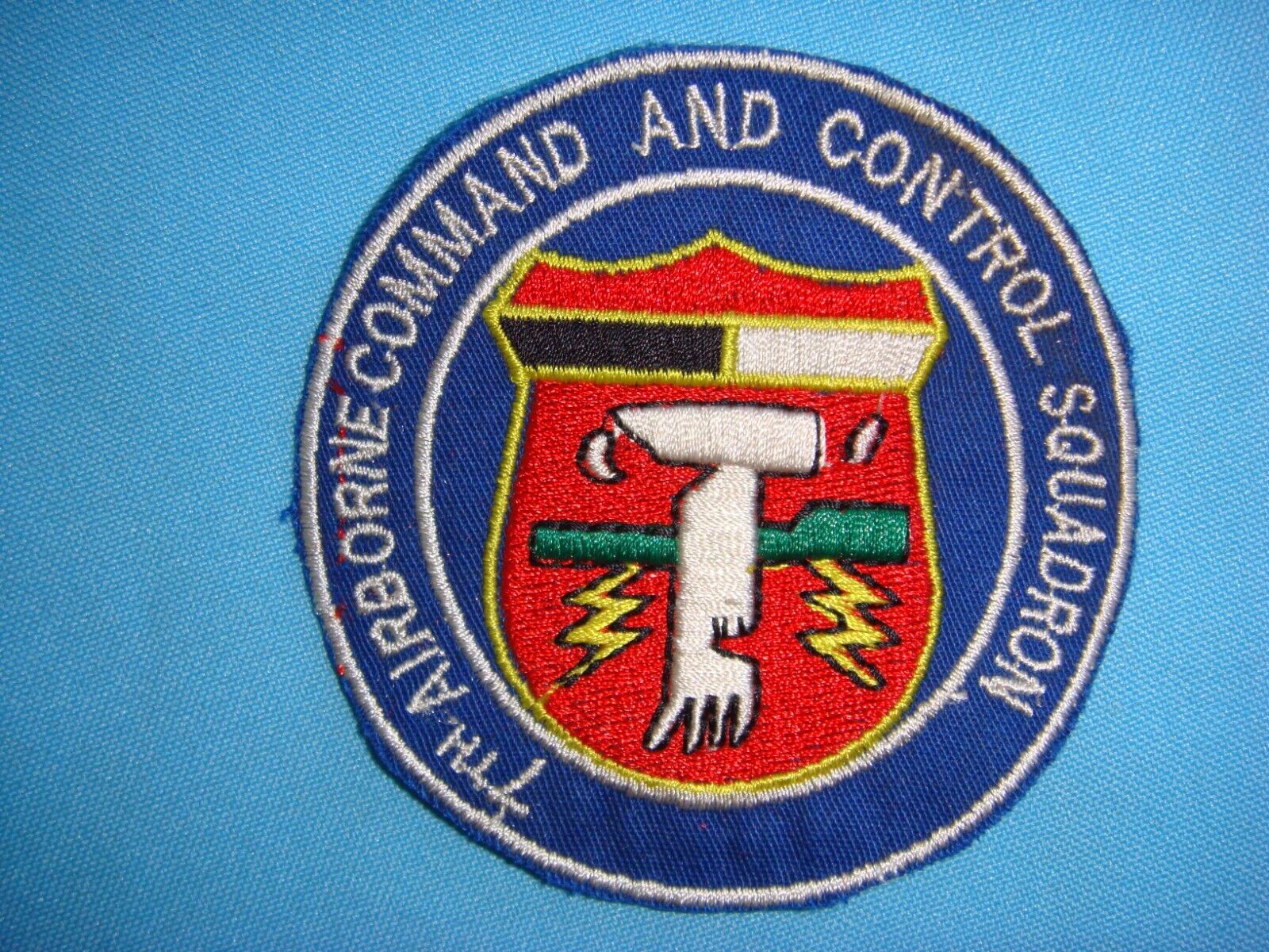 VIETNAM WAR PATCH, US 7th AIRBORNE COMMAND AND CONTROL SQUADRON