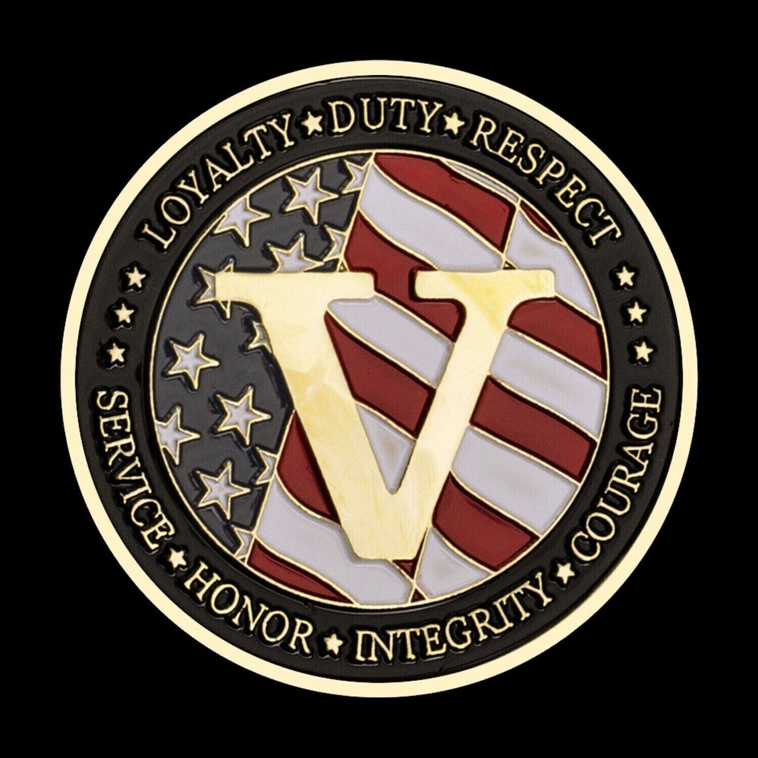 Army Veteran Challenge Coin