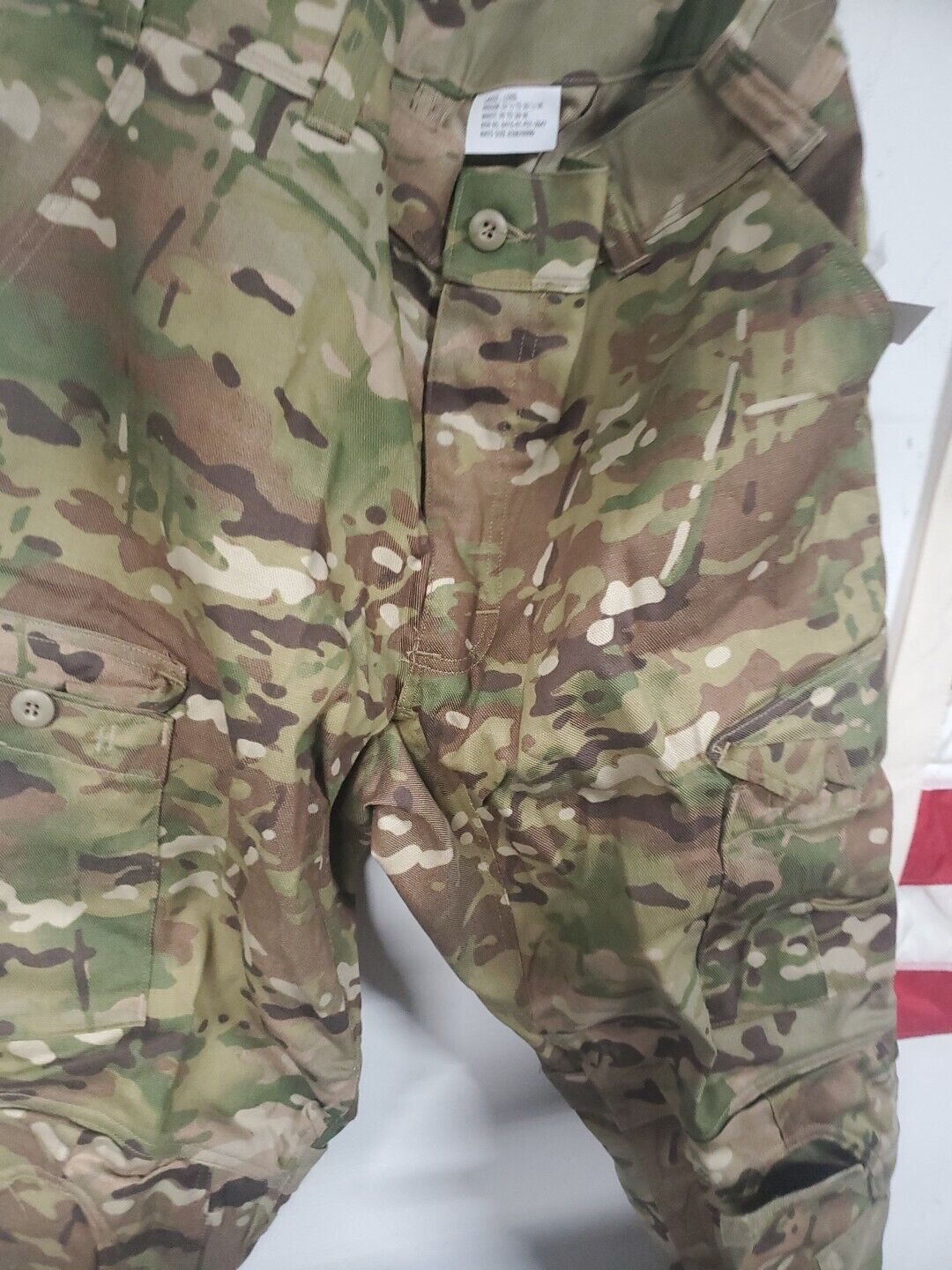 Large Long Tags ARMY  PANTS  KNEE 