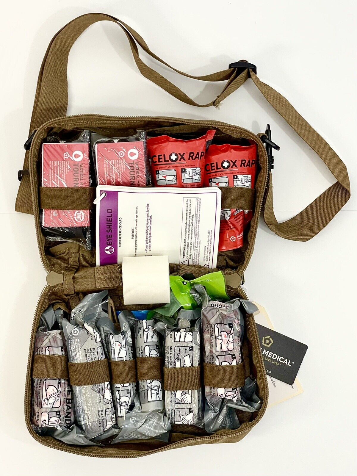 Mojo First Responder Bag Combat Medic EMT Emergency Medical Trauma First Aid Kit