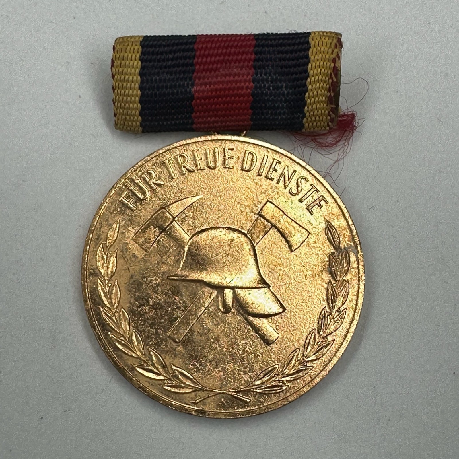 Voluntary Fire Brigade Loyal Service - Original East German Medal