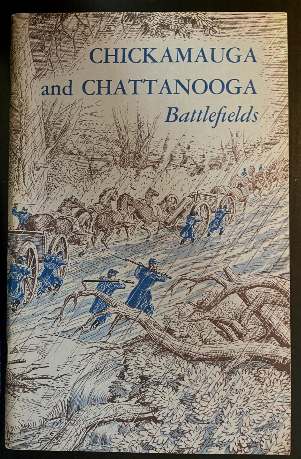 Vintage Book 1961 Civil War - Chickamauga & Chattanooga Battlefield Handbook