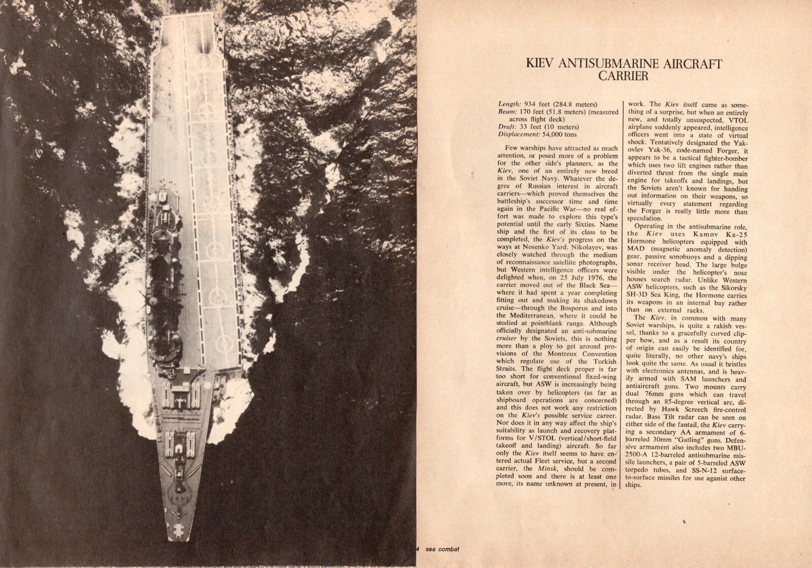 1978  article SOVIET Antisubmarine Aircraft Carrier KIEV 54.000 tons 041224