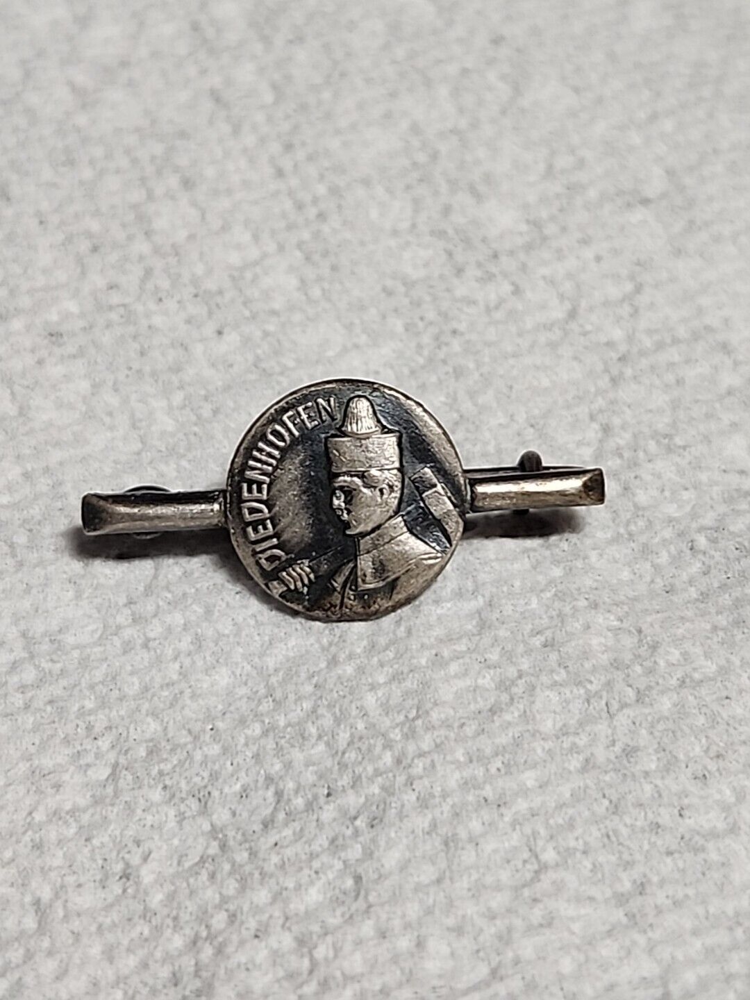 Antique Old Rare WWI WW1 German Miltary Germany Pin Diedenhofen Now Thionville 