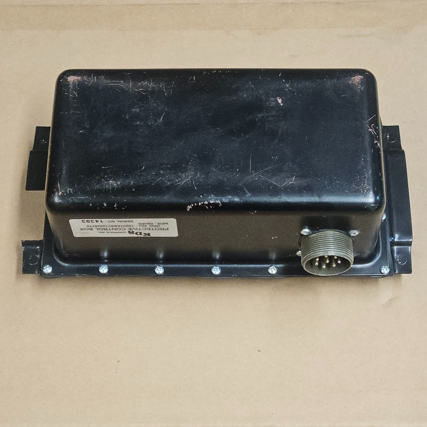 KDS Controls Protective Control Box 12446779 Military 24V PCB