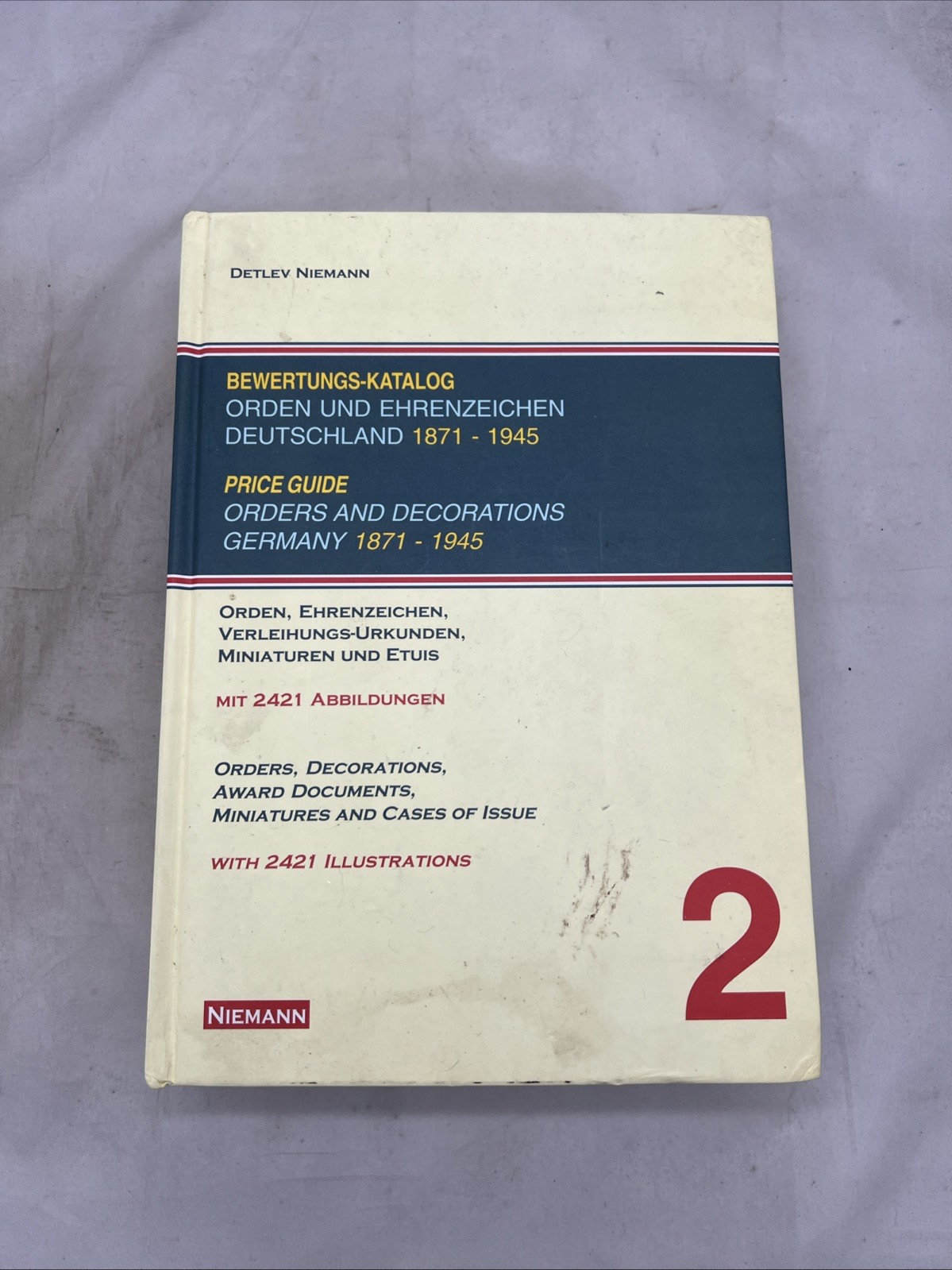Orders And Decorations Germany 1871-1945 Price Guide Neumann Book (Y373
