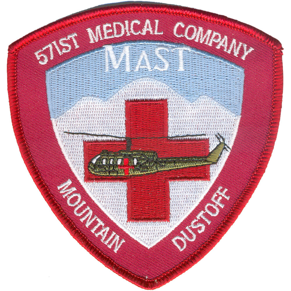 571st Aviation Medical Company Air Ambulance MAST Patch