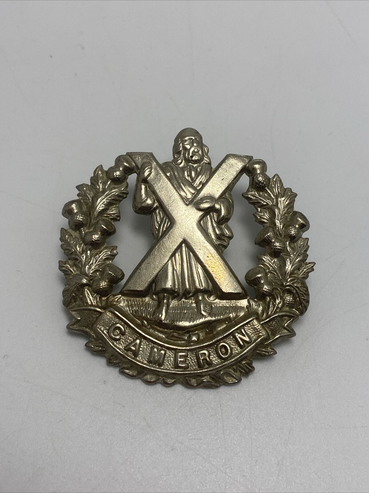 WW2 Cameron Highlanders Cap Badge