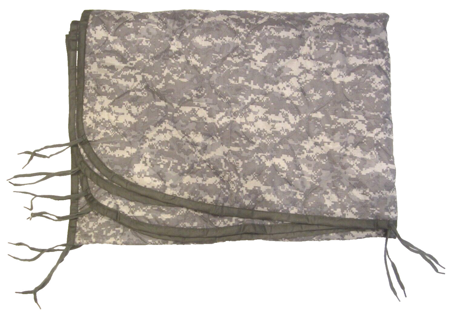 USGI Military Army ACU Digital Wet Weather PONCHO LINER Woobie Blanket