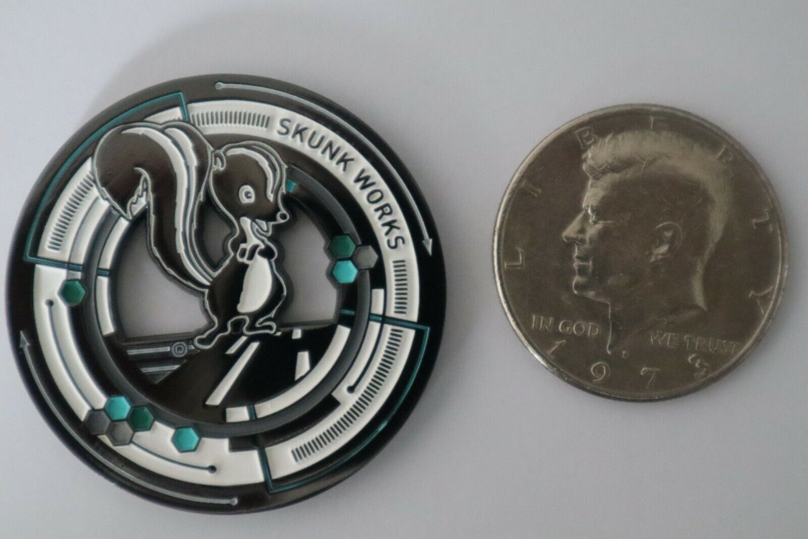Rare 2021 Lockheed Martin Skunk Works Challenge Coin