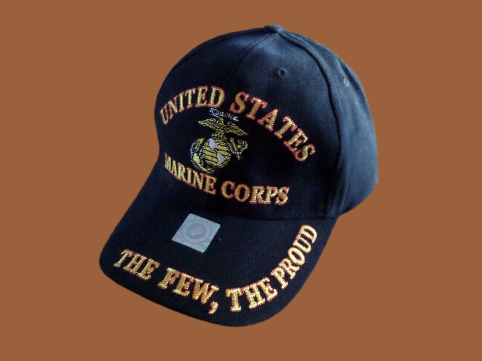 U.S Military Marine Corps the few the proud USMC Licensed Baseball Hat Cap 