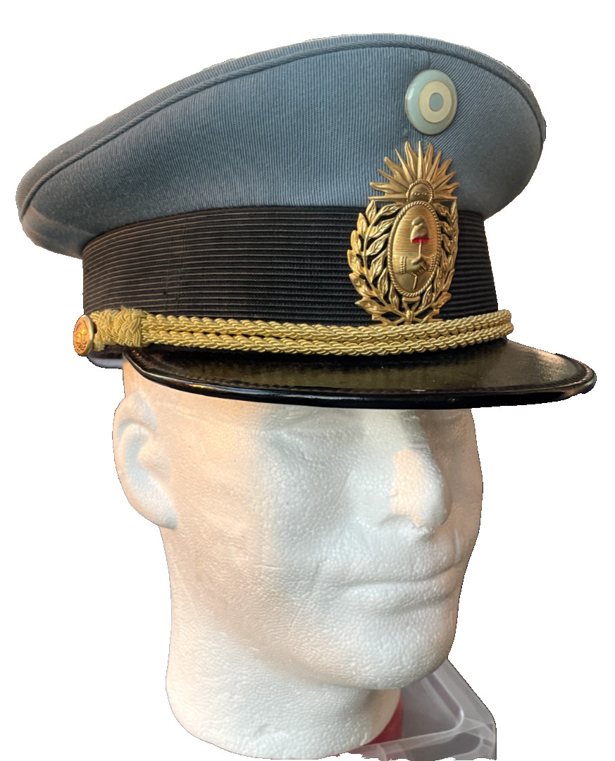 Original cap of the dress of Officer of a Military High School in Argentine Army